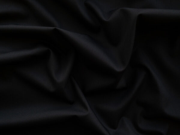 Cotton/Polyester Broadcloth – Black