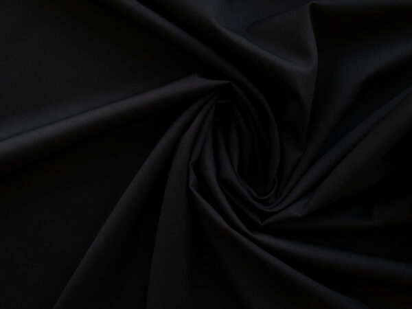 Cotton/Polyester Broadcloth – Black