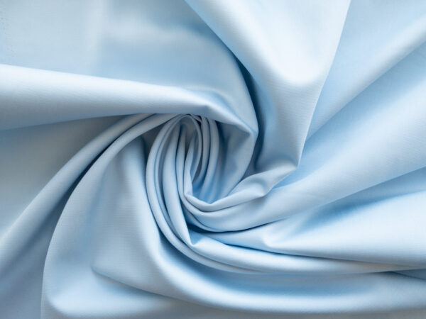 Pima Cotton Sateen - Blue