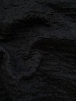 Cotton Double Gauze - Black