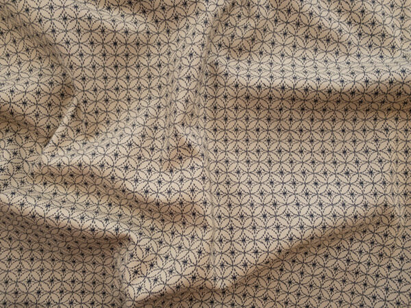 Japanese Cotton Sheeting - Shippou Star - Natural