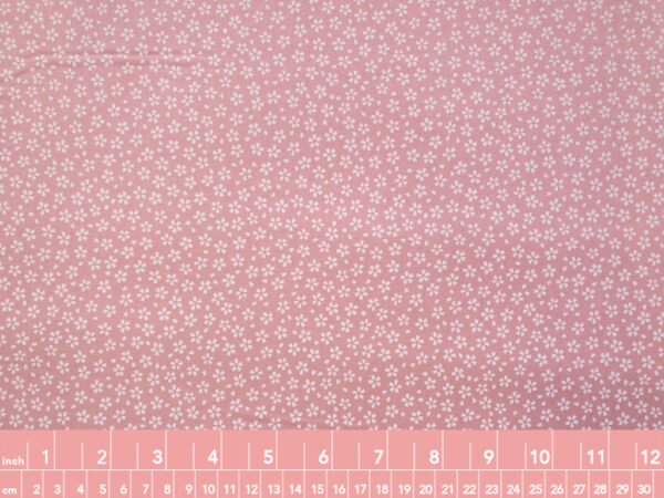 Japanese Cotton Sheeting - Tiny Floral - Pink