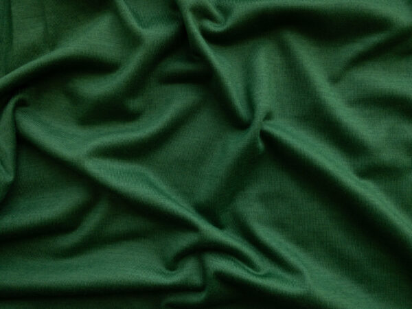 Designer Deadstock - Wool Jersey - Fern