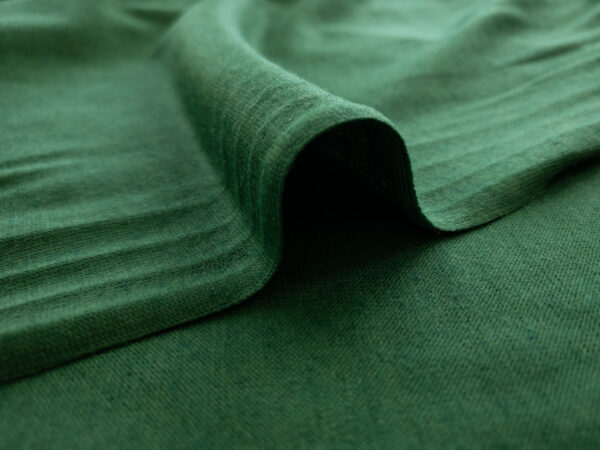 Designer Deadstock - Wool Jersey - Fern