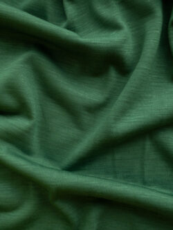 Designer Deadstock - Rayon/Linen Jersey - Grass Green