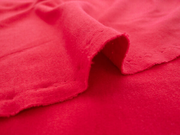 European Designer Deadstock - Cotton Jersey - Red