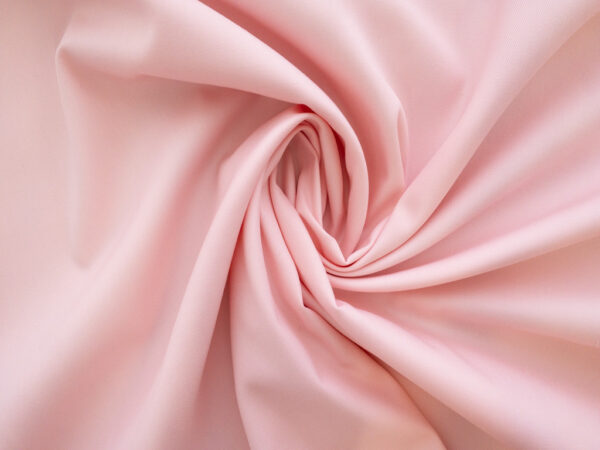 European Designer Deadstock - Cotton/Polyester Shirting - Pale Pink