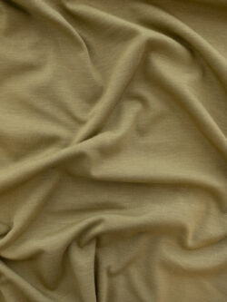 European Designer Deadstock – Viscose/Spandex Jersey – Khaki