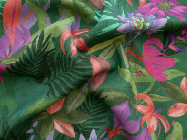 Lady McElroy - Ella Linen/Viscose - Sloth Paradise - Jade ...