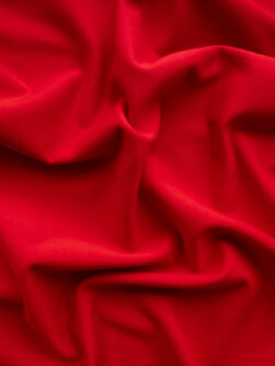 Cotton/Polyester Broadcloth – Red - Stonemountain & Daughter Fabrics