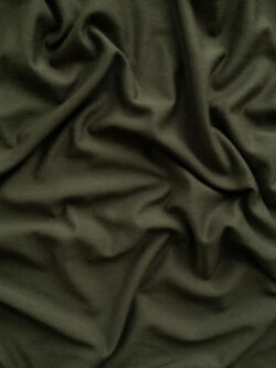 European Designer Deadstock – Viscose/Spandex Jersey – Olive