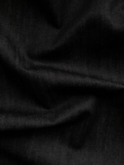 Organic Cotton Spandex Twill Fabric - Black – Riverside Fabrics