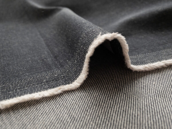 European Designer Deadstock – 10oz Cotton Denim - Slate