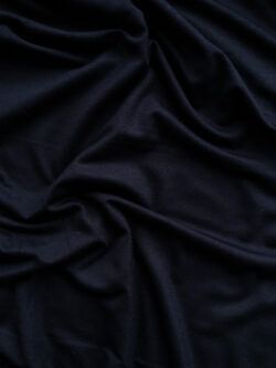 Yoga Cloth - Cotton/Spandex Knit - Black - Stonemountain & Daughter Fabrics