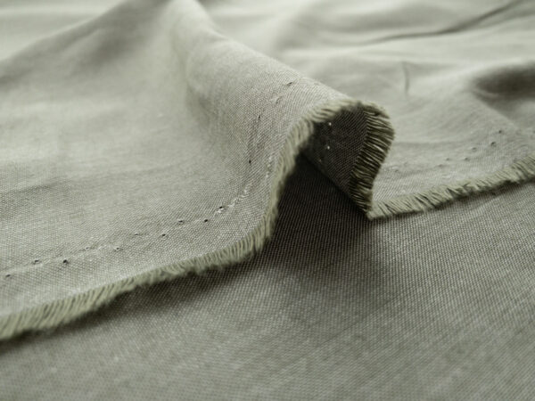 European Designer Deadstock – Cotton Chambray - Sage