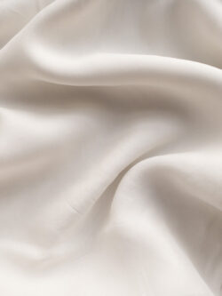 Sandwashed Tencel/Viscose Challis - Ivory