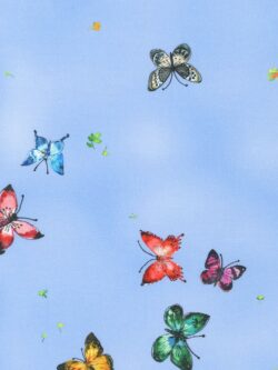 Quilting Cotton - Joyful Meadows - Butterfly Flutter - Periwinkle