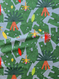 Birch – Organic Cotton Poplin – Flowering Trees - Monteverde - Foliage and Friends