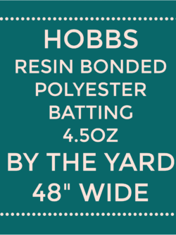 Hobbs Resin Bonded Polyester Batting 4.5oz