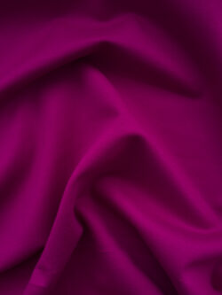 Pop Pink Solid Ponte de Roma Spandex Blend Knit Fabric by Famous