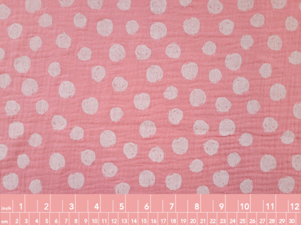 Lady McElroy – Organic Cotton Double Gauze – Ottilie - Blush