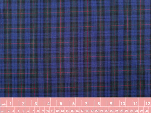 Lady McElroy - Berwick Cotton Lawn - Tartan Check