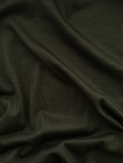 Designer Deadstock - Superwash Wool Jersey - O.D. Green