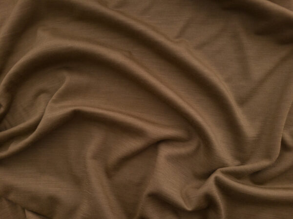 Designer Deadstock - Superwash Wool Jersey - Toffee