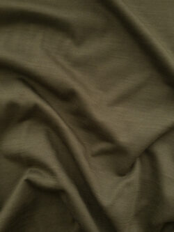 Designer Deadstock - Superwash Wool Jersey - Olive