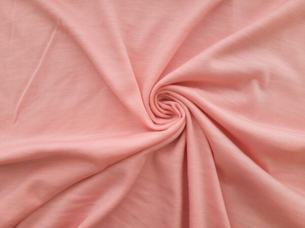 Designer Deadstock - Superwash Wool Jersey - Pink