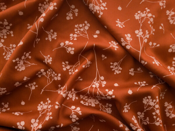 Mind the Maker - Viscose Twill – Stalks - Sienna