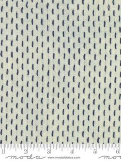 Textured Cotton - French General - French Sashiko - Pearl Indigo