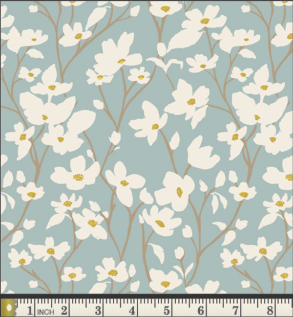 AGF - Cotton Flannel - Fresh Linen - Dogwood Skylight