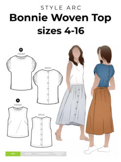 Style Arc Bonnie Woven Top 4–16