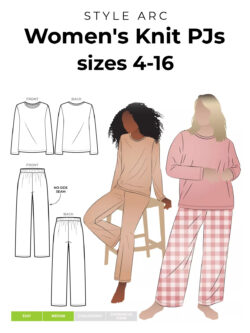 Style Arc Women's Knit PJs 4–16