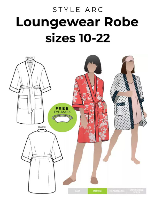 Style Arc Loungewear Robe 10–22