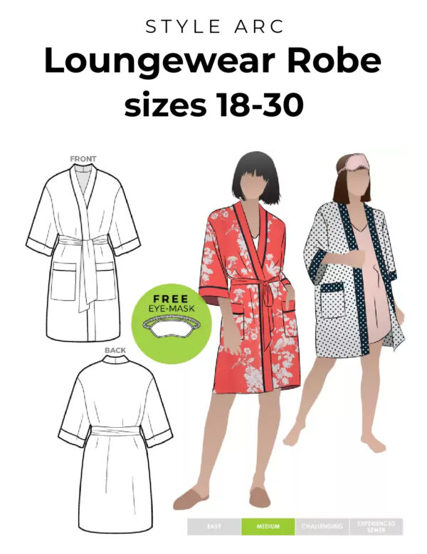 Style Arc Loungewear Robe 18–30