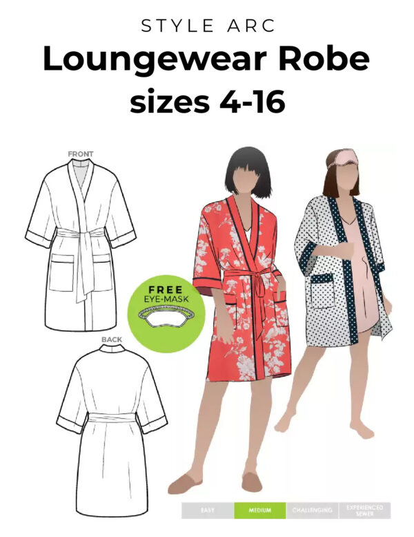 Style Arc Loungewear Robe 4–16