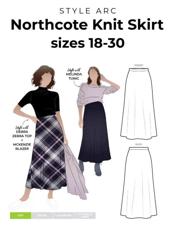 Style Arc Northcote Knit Skirt 18–30