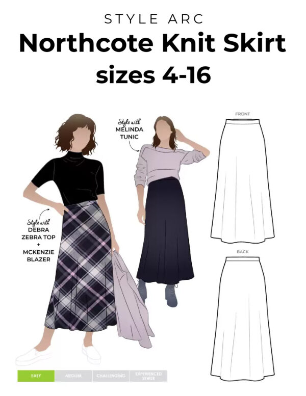 Style Arc Northcote Knit Skirt 4–16