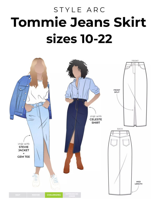 Style Arc Tommie Jeans Skirt 10–22