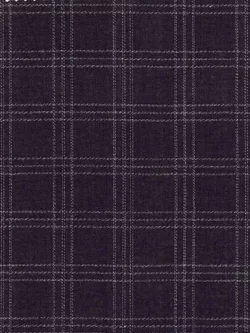 Premium Yarn Dyed Cotton - Windowpane Plaid - Magenta