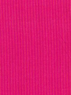 Premium Yarn Dyed Cotton - Pinstripe - Bright Magenta