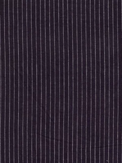 Premium Yarn Dyed Cotton - Pinstripe - Black/White