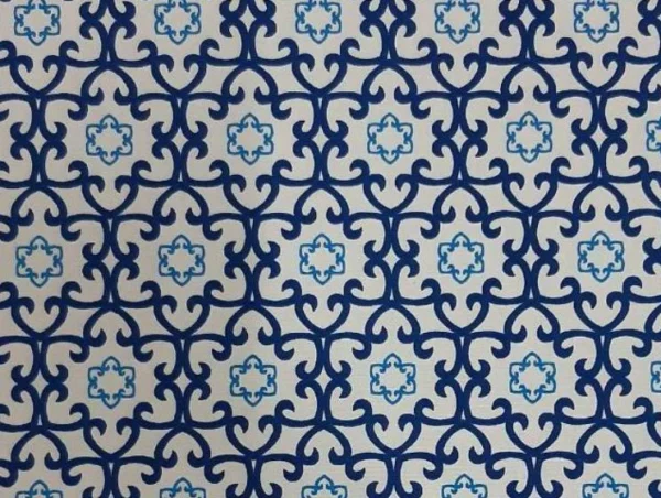 Quilting Cotton - Every Day Prints - Medallion - White/Blue