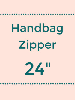 24" Handbag Zipper