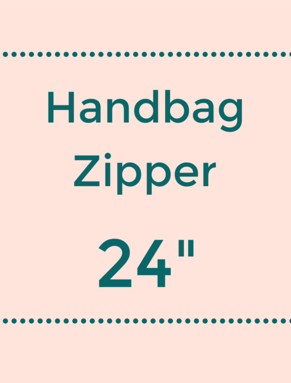 24" Handbag Zipper