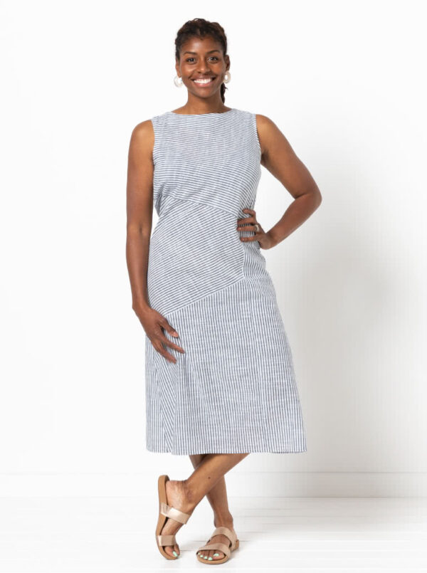 Style Arc Yvette Woven Dress 18–30 - Stonemountain & Daughter Fabrics