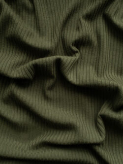 Amour Vert – Modal/Spandex 4x3 Rib Knit – Calla Green