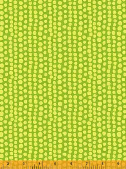 Quilting Cotton - Happy Camper - Pebbles - Light Green